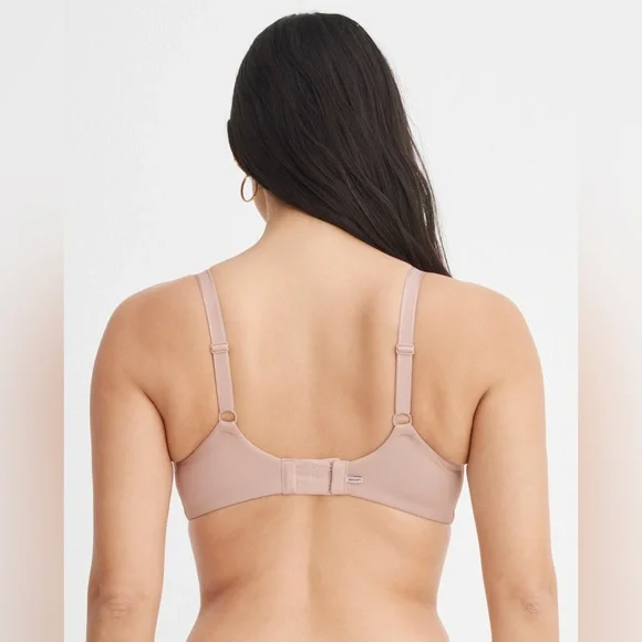 Jockey Smooth & Sleek Full Coverage Wire-free T-Shirt Bra in Pink Haze, 36DD - Picture 2 of 7